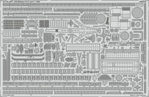 Przejdź do produktu Eduard 53316 - 1:350 USS Midway CV-41 part 3