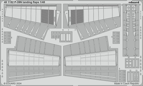 Przejdź do produktu Eduard 481152 - 1:48 P-39N landing flaps