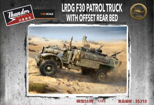 Przejdź do produktu Thunder Model 35310 - 1:35 LRDG F30 Patrol Truck with Offset Rear Bed