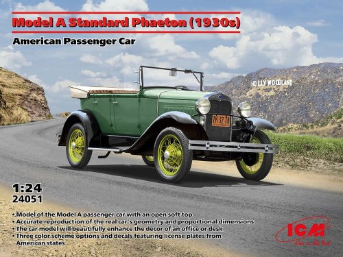 Przejdź do produktu ICM 24051 - 1:24 Model A Standard Phaeton 1930s