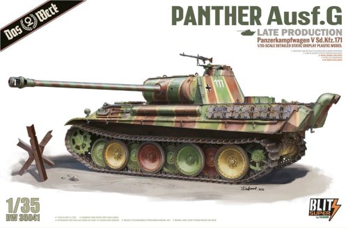 Przejdź do produktu Das Werk DW35041 - 1:35 Panther Ausf. G Late Production