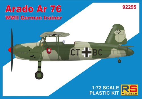 Przejdź do produktu RS Models 92295 - 1:72 Arado Ar 76 WWII German Trainer