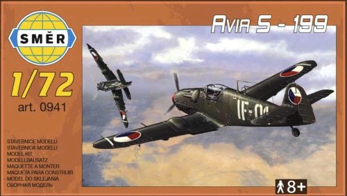 Przejdź do produktu Smer 0941 - 1:72 Avia S-199