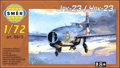 Przejdź do produktu Smer 0915 - 1:72 Yak-23