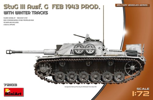 Przejdź do produktu Miniart 72103 - 1:72 StuG III Ausf. G Feb 1943 Prod. w/ Winter Tracks