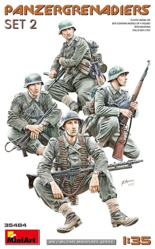 Przejdź do produktu Miniart 35484 - 1:35 Panzergrenadiers Set 2