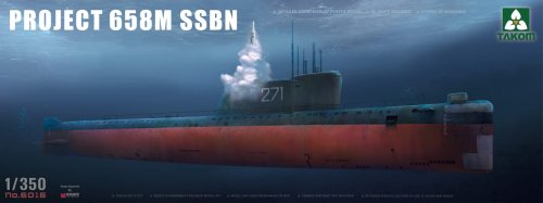 Przejdź do produktu Takom 6016 - 1:350 Project 658M SSBN
