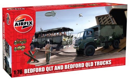 Przejdź do produktu AIRFIX 03306 - 1:76 Bedford QLT and Bedford QLD Trucks