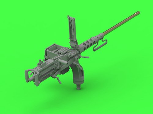 Przejdź do produktu Master GM-35-070 - 1:35 Browning M2HB.50 cal 12,7mm z mocowaniem do niszczyciela czołgów M10 kołyska D70627 z małą skrzynką amunicyjną D68375