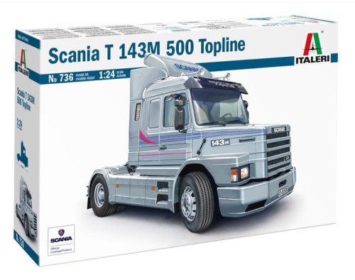 Przejdź do produktu Italeri 0736 - 1:24 Scania T 143M 500 Topline