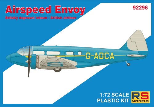 Przejdź do produktu Rs Models 92296 - 1:72 Airspeed Envoy British Airliner