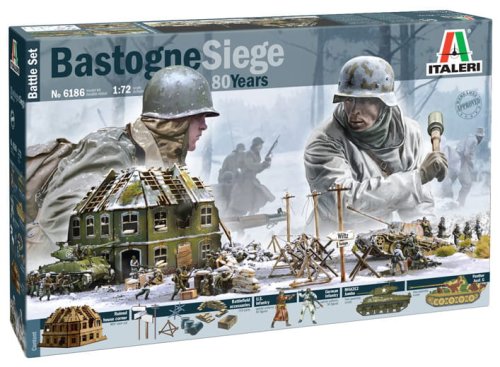 Przejdź do produktu Italeri 6186 - 1:72 Bastogne Siege 80 Years - Battle Set