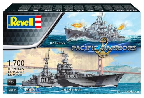 Przejdź do produktu Revell 05644 - 1:700 Pacific Warriors modele z farbami