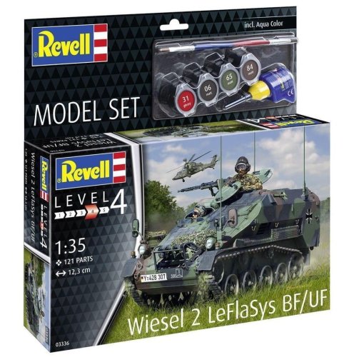 Przejdź do produktu Revell 63336 - 1:35 Wiesel 2 LeFlaSys BF/UF model z farbami