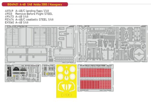 Przejdź do produktu Eduard BIG49431 - 1:48 A-4B