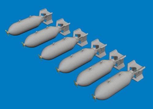 Przejdź do produktu Eduard 672394 - 1:72 US 500lb bombs Print 3D