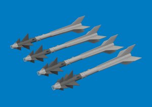 Eduard 648813 - 1:48 Python 5 missile Print 3D