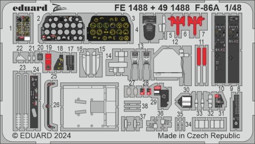 Przejdź do produktu Eduard FE1488 - 1:48 F-86A