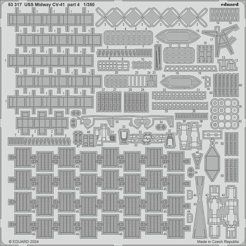 Przejdź do produktu Eduard 53317 - 1:350 USS Midway CV-41 part 4
