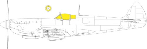 Przejdź do produktu Eduard LX009 - 1:24 Spitfire Mk.VIII
