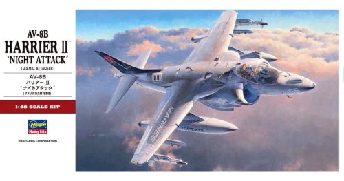 Przejdź do produktu Hasegawa PT34 07234 - 1:48 AV-8B Harrier II Night Attack