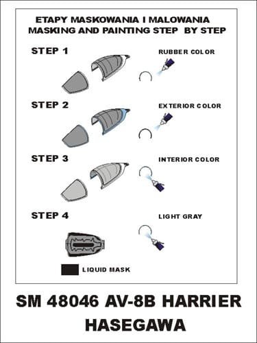 Przejdź do produktu MONTEX SM48046 - 1:48 AV-8B Harrier