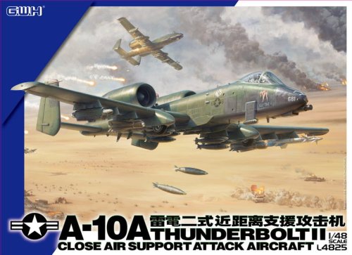 Przejdź do produktu Great Wall Hobby 4825 - 1:48 A-10A Thunderbolt II Close Air Support Attack Aircraft