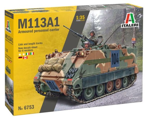 Przejdź do produktu Italeri 6753 - 1:35 M113A1 Armoured Personnel Carrier