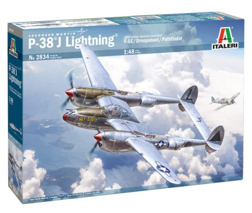 Przejdź do produktu Italeri 2834 - 1:48 P-38J Lightning