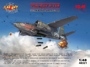 ICM 48321 - 1:48 Flak-Bait B-26B 322nd Bombardment Group