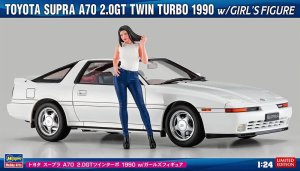 Hasegawa SP614 52414 - 1:24 Toyota Supra A70 2.0GT Twin Turbo 1990 w/ Girl's Figure