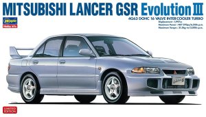 Hasegawa 20708 - 1:24 Mitsubishi Lancer GSR Evolution III