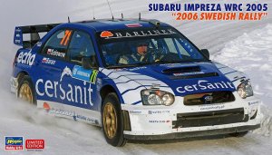 Hasegawa 20707 - 1:24 Subaru Impreza WRC 2005 2006 Swedish Rally