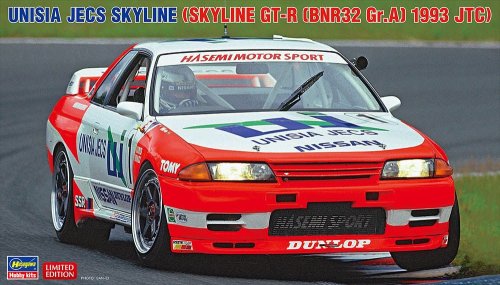 Przejdź do produktu Hasegawa 20705 - 1:24 UNISIA JECS Skyline GT-R BNR32 Gr.A 1993 JTC