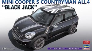 Hasegawa 20704 - 1:24 Mini Cooper S Countryman ALL4 Black Jack