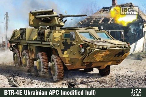 Przejdź do produktu IBG 72151 - 1:72 BTR-4E Ukrainian APC Modified Hull
