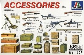 Przejdź do produktu ITALERI 0407 - 1:35 Accessories and guns (WW II US & British)