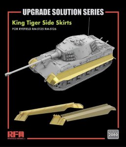 Rye Field Model 2080 - 1:35 King Tiger Side Skirts - Upgrade Solution