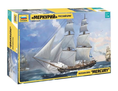 Przejdź do produktu Zvezda 9067 - 1:100 Russian Brig Mercury