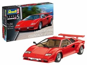 Revell 67730 - 1:24 Lamborghini Countach LP500S model z farbami