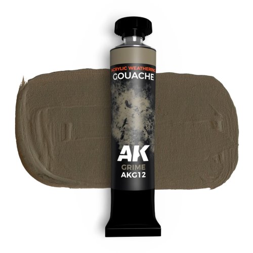 Przejdź do produktu AK Interactive G12 - Farba gwasz Grime 20 ml