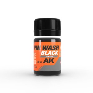 AK Interactive 326 - Black Pin Wash 35 ml