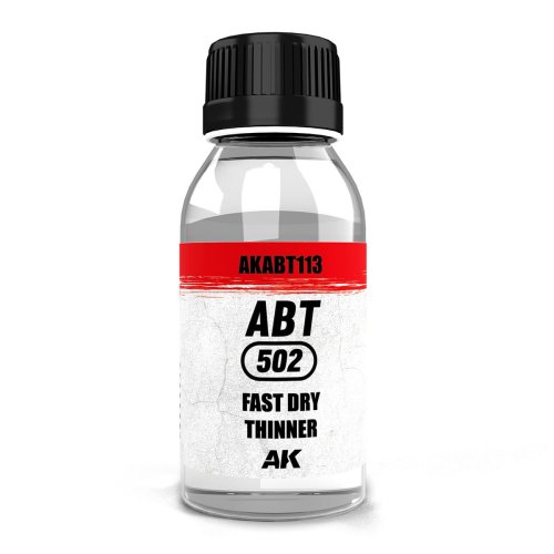 Przejdź do produktu AK Interactive ABT113 - Rozcieńczalnik 502 Abteilung Fast Dry Thinner 100 ml