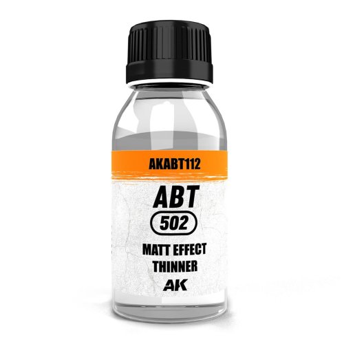 Przejdź do produktu AK Interactive ABT112 - Rozcieńczalnik 502 Abteilung Matt Effect Thinner 100 ml