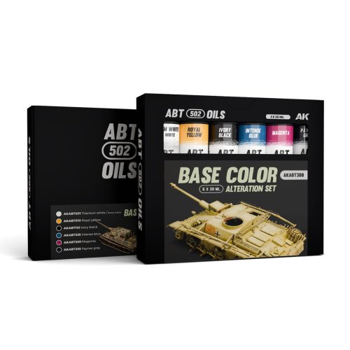 Przejdź do produktu AK Interactive ABT308 - Zestaw farb olejnych 502 Abteilung Base Color Alteration