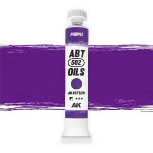 AK Interactive ABT620 - Farba olejna 502 Abteilung Purple 20 ml