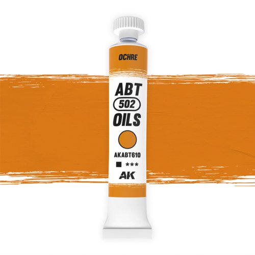 Przejdź do produktu AK Interactive ABT610 - Farba olejna 502 Abteilung Ochre 20 ml