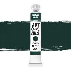 AK Interactive ABT550 - Farba olejna 502 Abteilung Emerald Green 20 ml