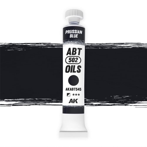 Przejdź do produktu AK Interactive ABT545 - Farba olejna 502 Abteilung Prussian Blue 20 ml