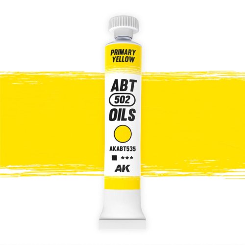 Przejdź do produktu AK Interactive ABT535 - Farba olejna 502 Abteilung Primary Yellow 20 ml